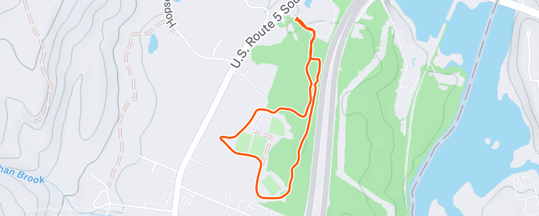 Карта физической активности (Morning Walk)