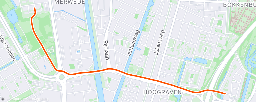 Map of the activity, Uitlopen naar huis.