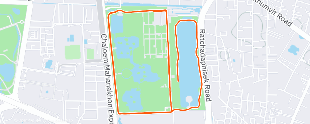 Карта физической активности (Morning Run)