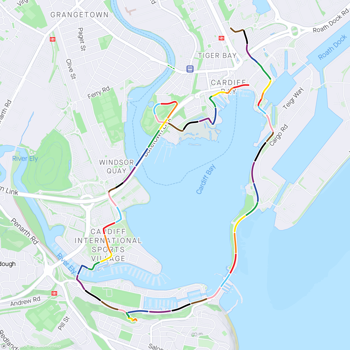 Map of the activity, The Big Social Run 🤩💪🥳🏃🏼‍♂️ Great to be back at it!