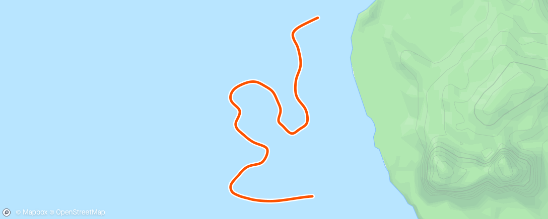 Map of the activity, Zwift - Pacer Group Run: Chili Pepper in Watopia with Joan