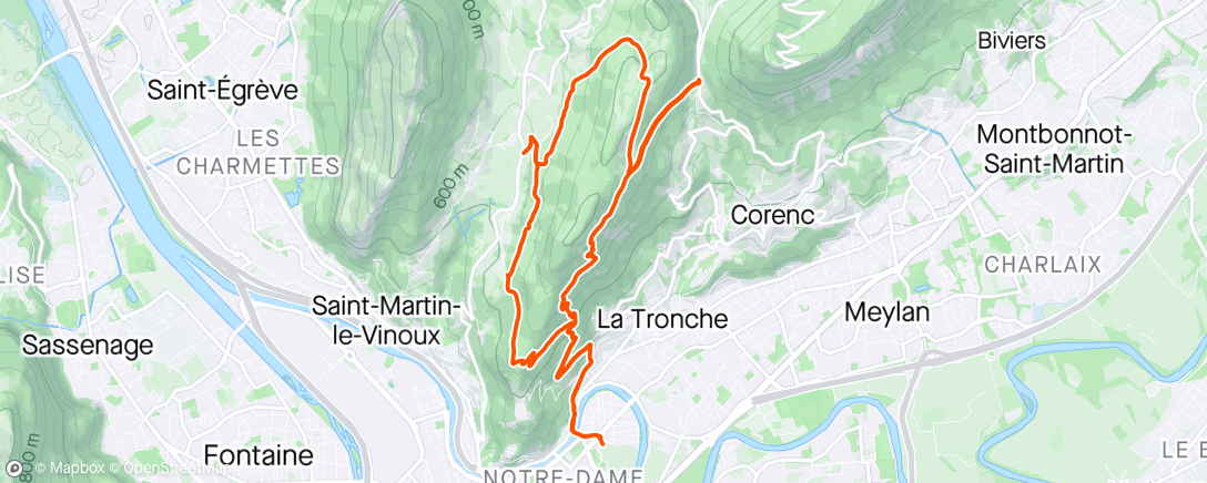 Map of the activity, Foncière avec la team étage 3 🐶🏃‍♂️🏃‍♀️🏃‍♂️