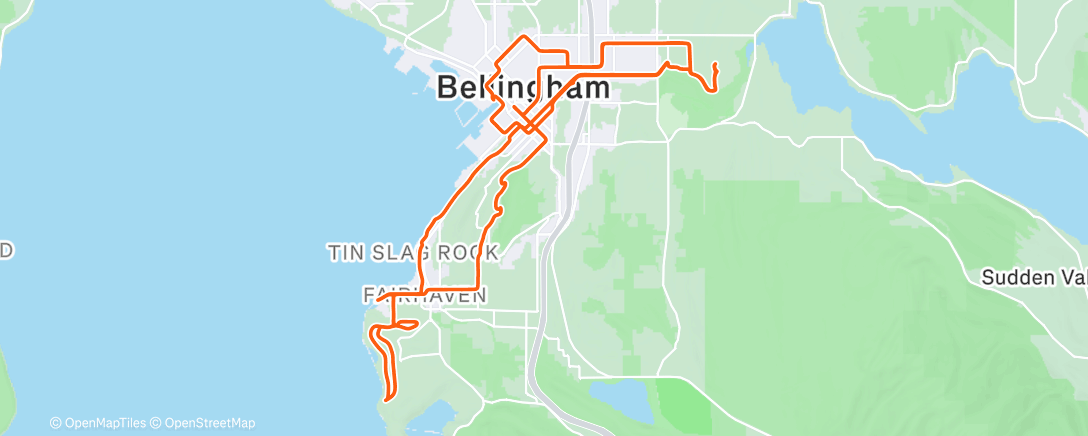 Map of the activity, Exploring