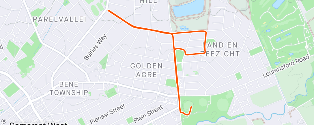 Map of the activity, Morning Walk✨️✨️Spookhill Fun Run/Walk
