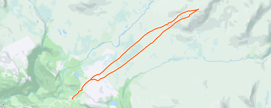 「Rondane med Birgitte.」活動的地圖