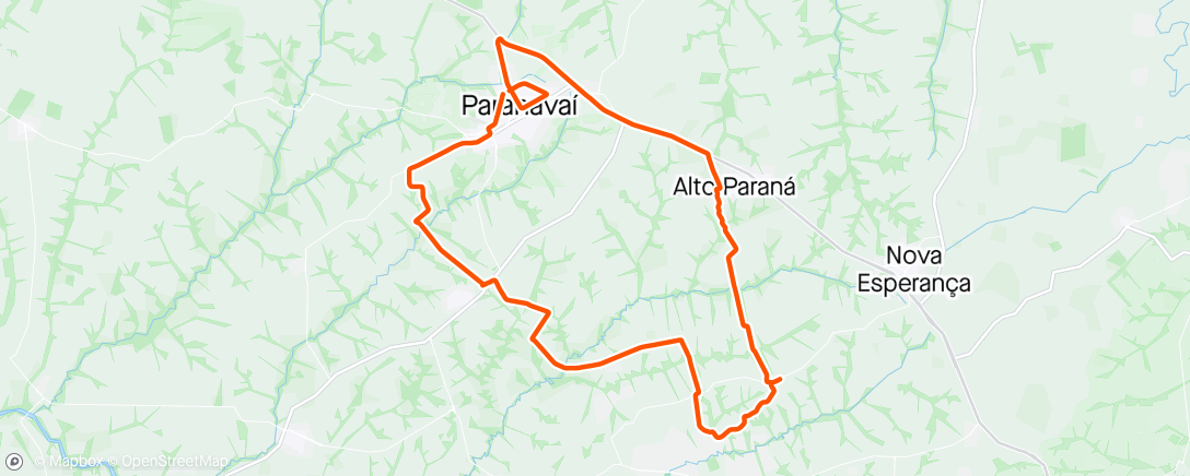 Map of the activity, Pedal com galera