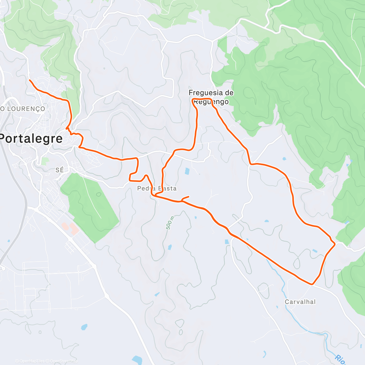 Карта физической активности (A meter ou a tirar carga? 🤷‍♂️)
