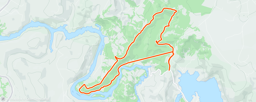 Карта физической активности (Trail Run bruto Trilha das Pedras)