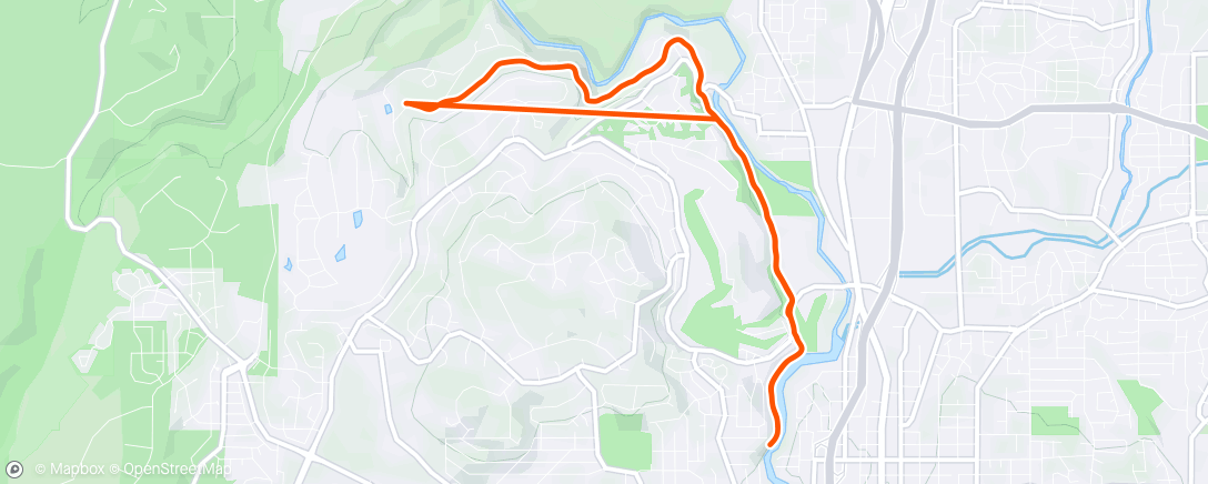 Carte de l'activité Morning Run