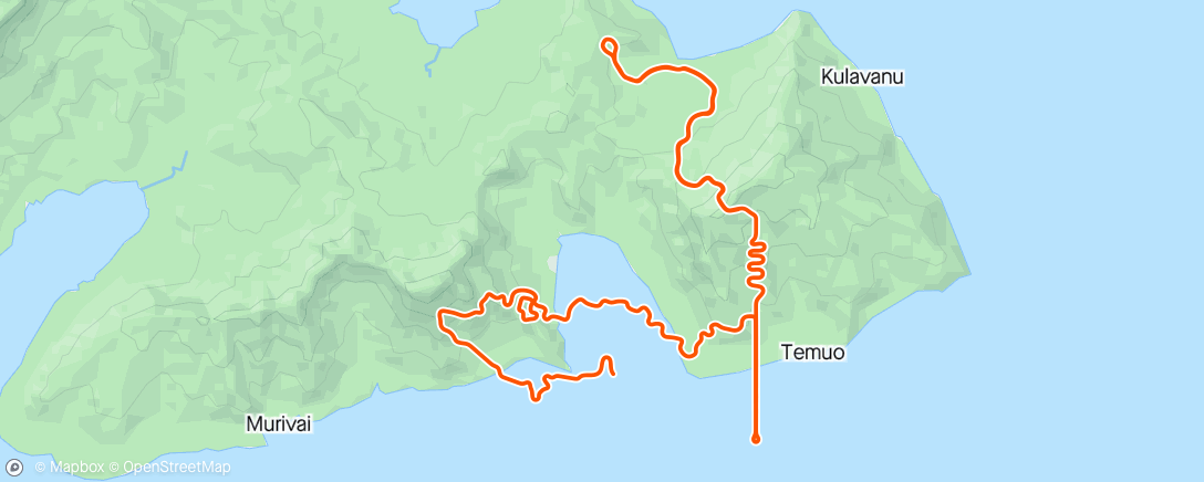 Mapa de la actividad, Zwift - 6x2 VO2 Max in Watopia