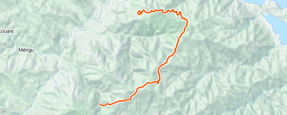 Map of the activity, Zwift - Ven-Top in France