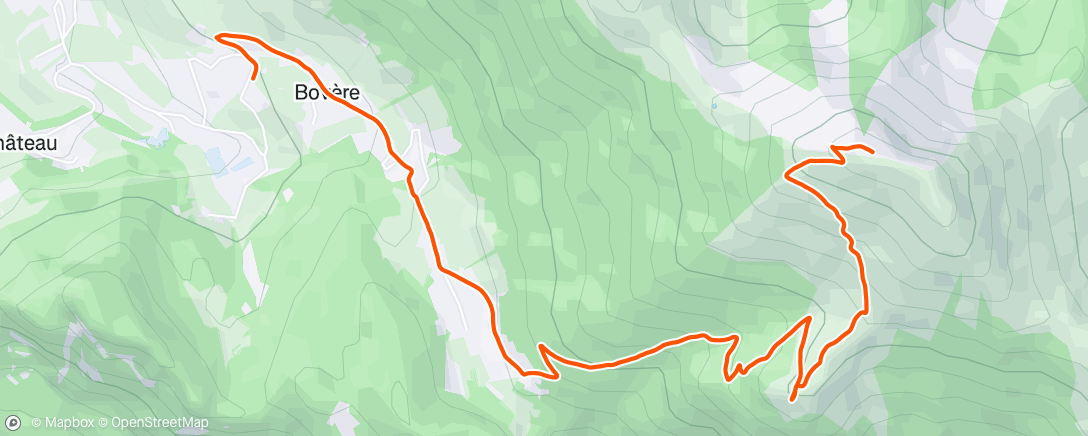 Карта физической активности (Levé au mole)