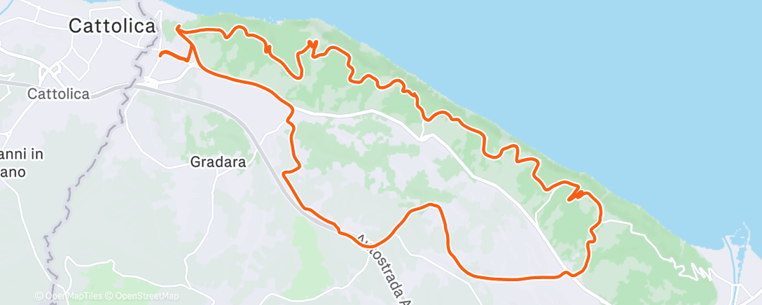 Map of the activity, Mtb