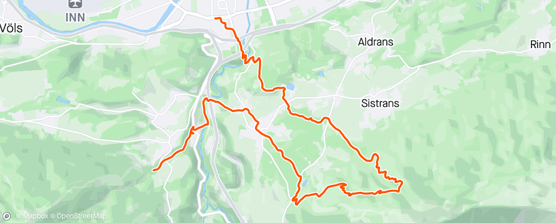 Mapa da atividade, Innsbruck