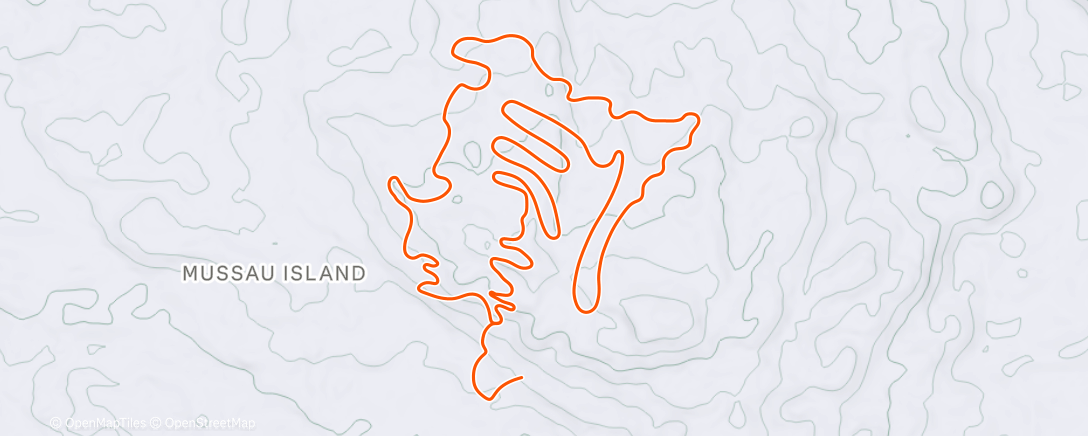 Map of the activity, TrainingPeaks Virtual - A Bit Of Everything Reverse