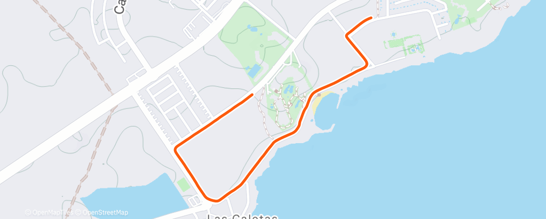 Карта физической активности (Morning Run - P26 ( strained my calf FFSM 😩))