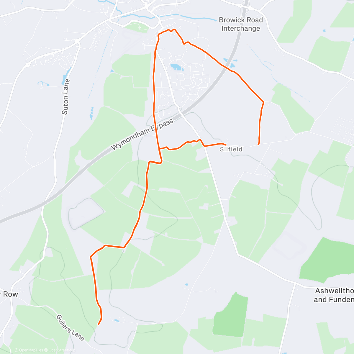 Map of the activity, Fav run ever?