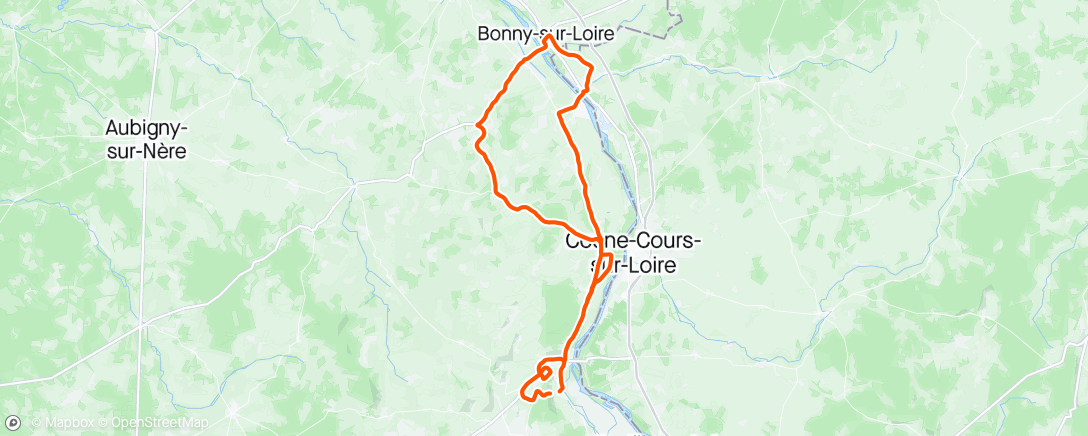 Map of the activity, Week-end Vino Vélo : day 2 ! 🍷🌫️🍇