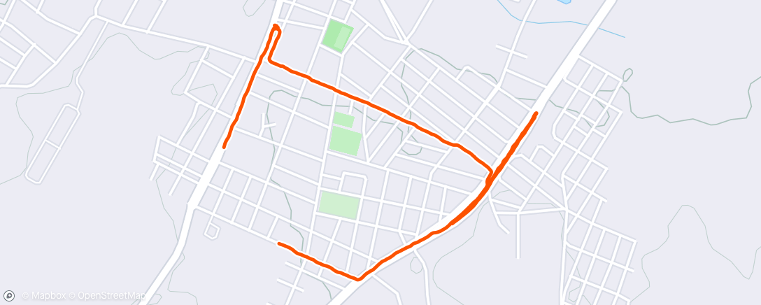 Map of the activity, Caminhada Monte Azul 13/2024