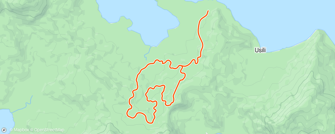 Map of the activity, Zwift - Rolling Roads in Watopia
