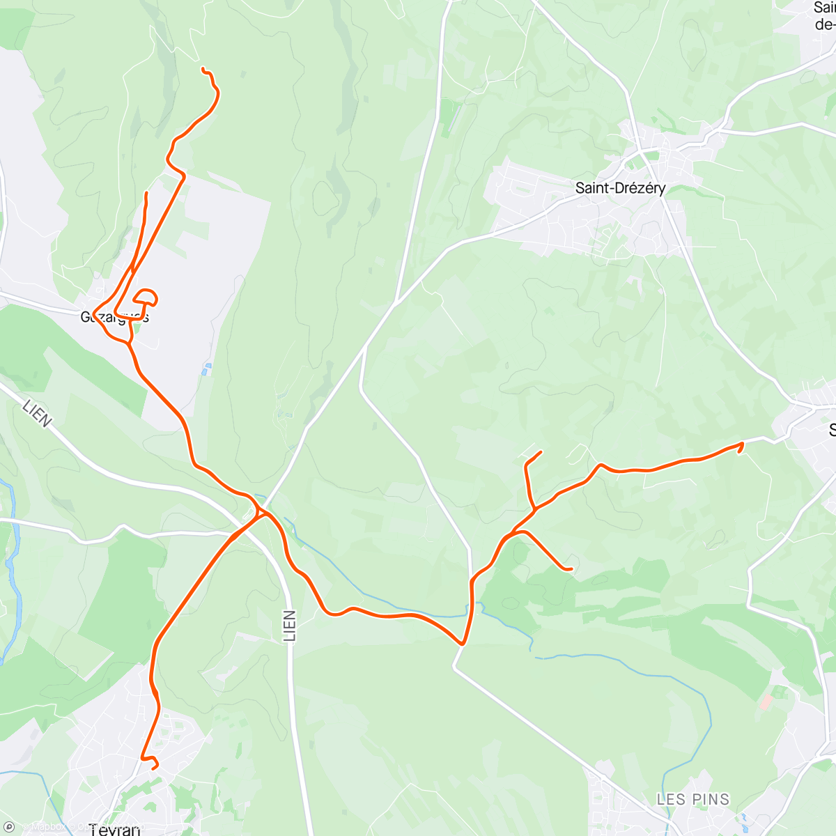 Map of the activity, Family & pique-nique ride 🚴🏻‍♀️👶🏻🚴🏻‍♂️