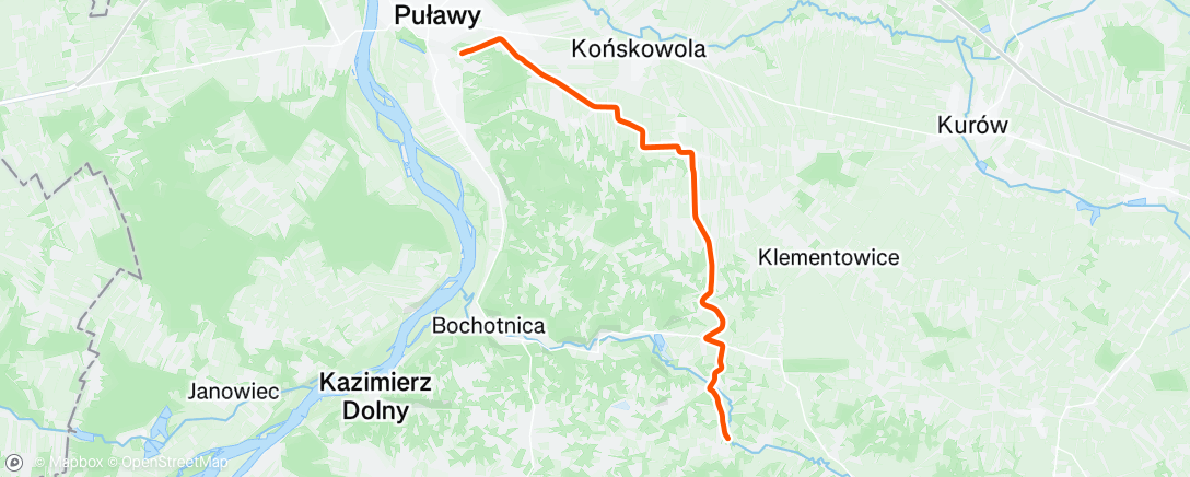 Map of the activity, Summer kit, no puncture kit