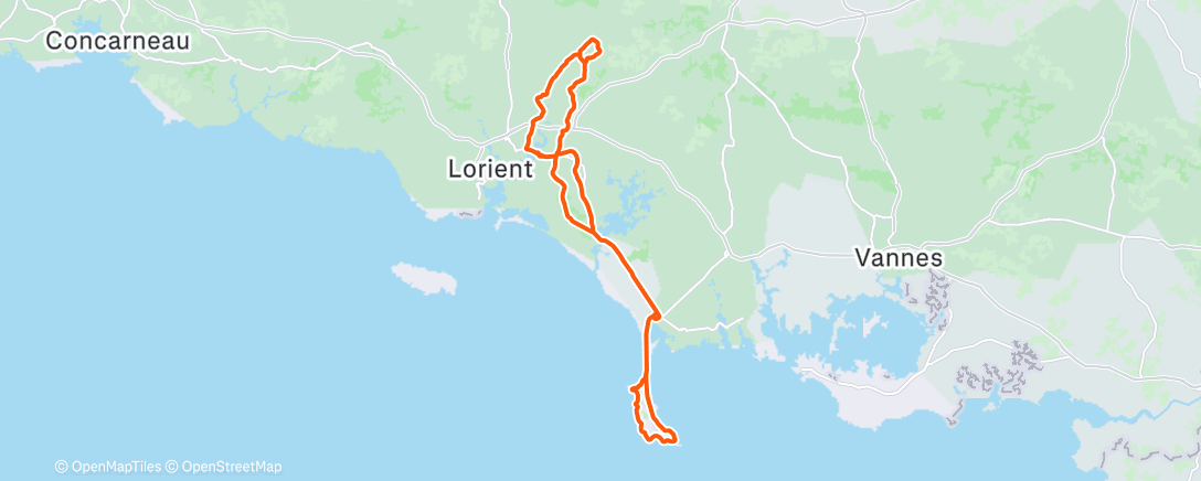 Mapa da atividade, Torque pas beaucoup de répétitions 😅