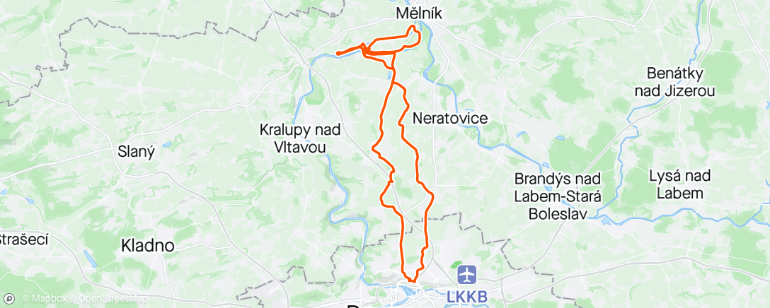 Map of the activity, Lužec MEMES