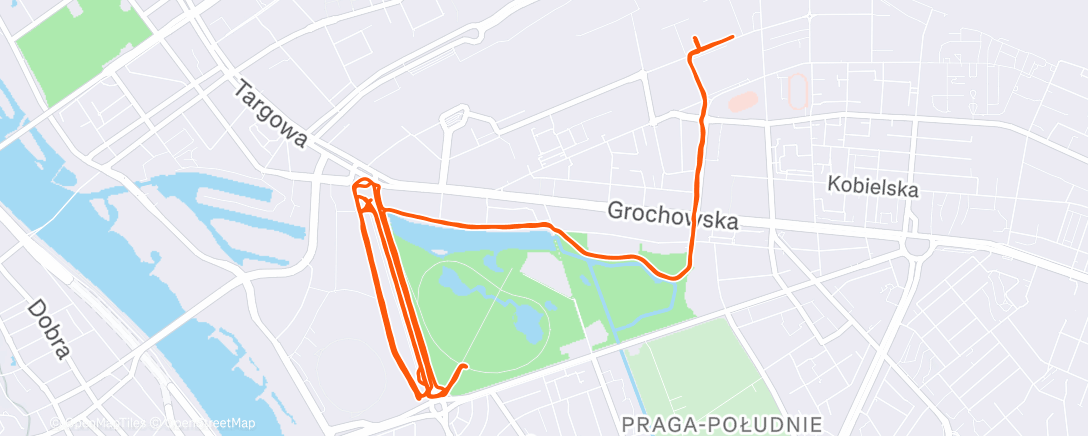 Карта физической активности (Morning Run)