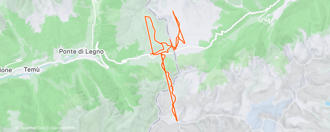 Карта физической активности (Morning Snowboard)