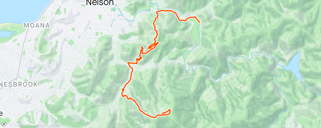 Map of the activity, Morning Stages for Mammoth