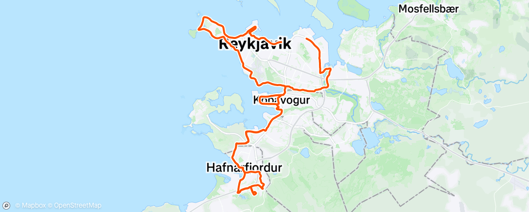 Map of the activity, Teygja lungun