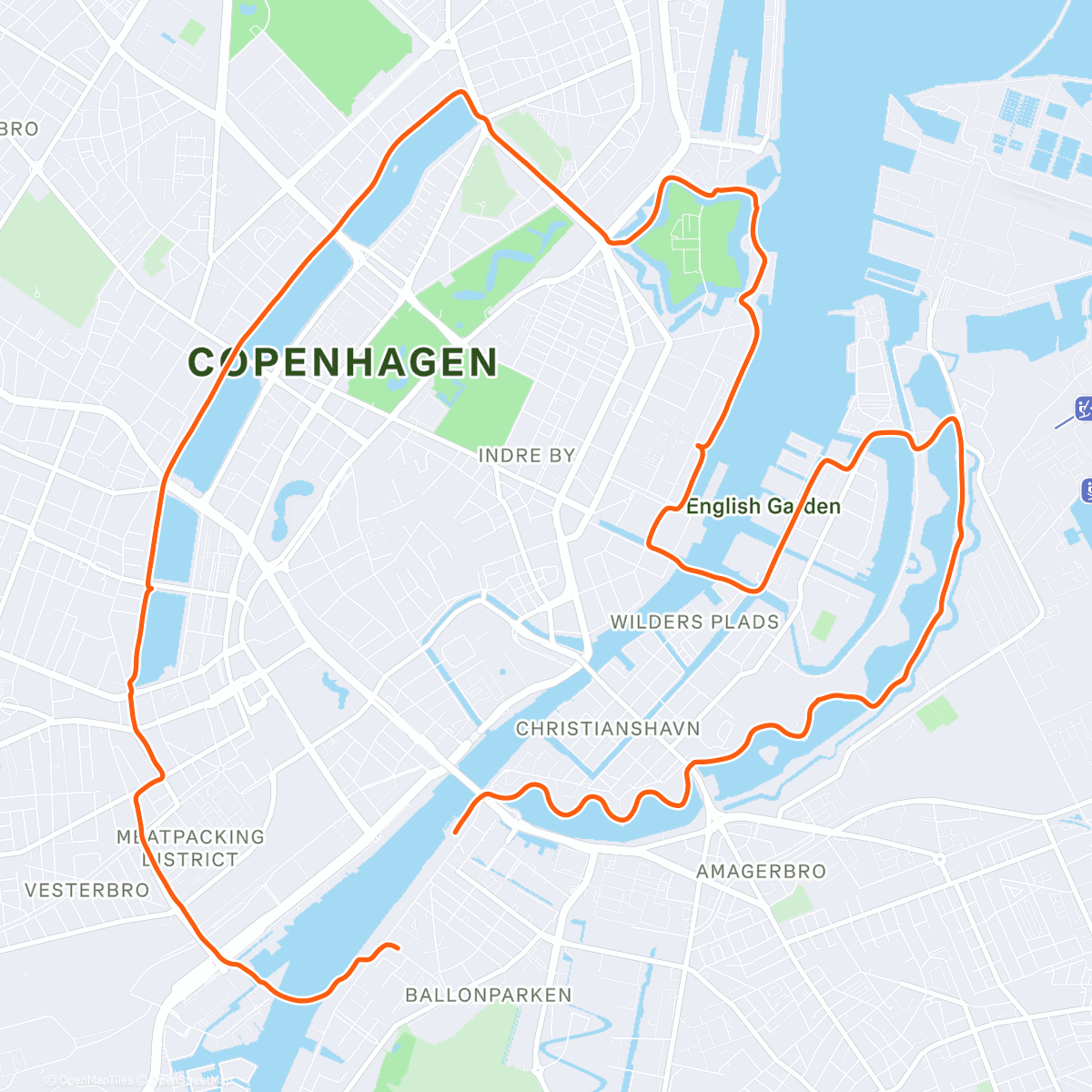 Map of the activity, Let Down 🫤