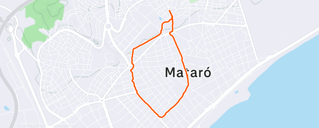 Map of the activity, Un día de paseo tranquilo con Marvel