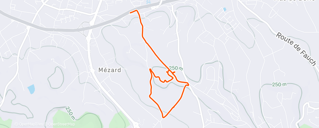 Map of the activity, Week end ensoleillé en vu !