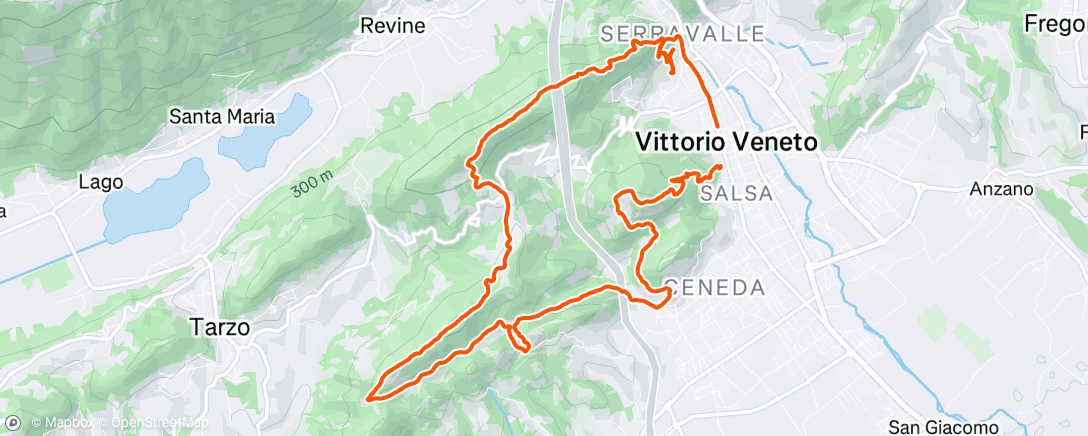 Map of the activity, T25-25