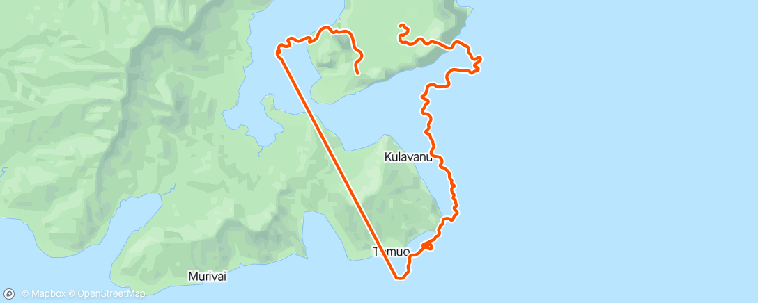 Map of the activity, Zwift - Race: Stage 1: Sea Breeze - Going Coastal (B) on Going Coastal in Watopia