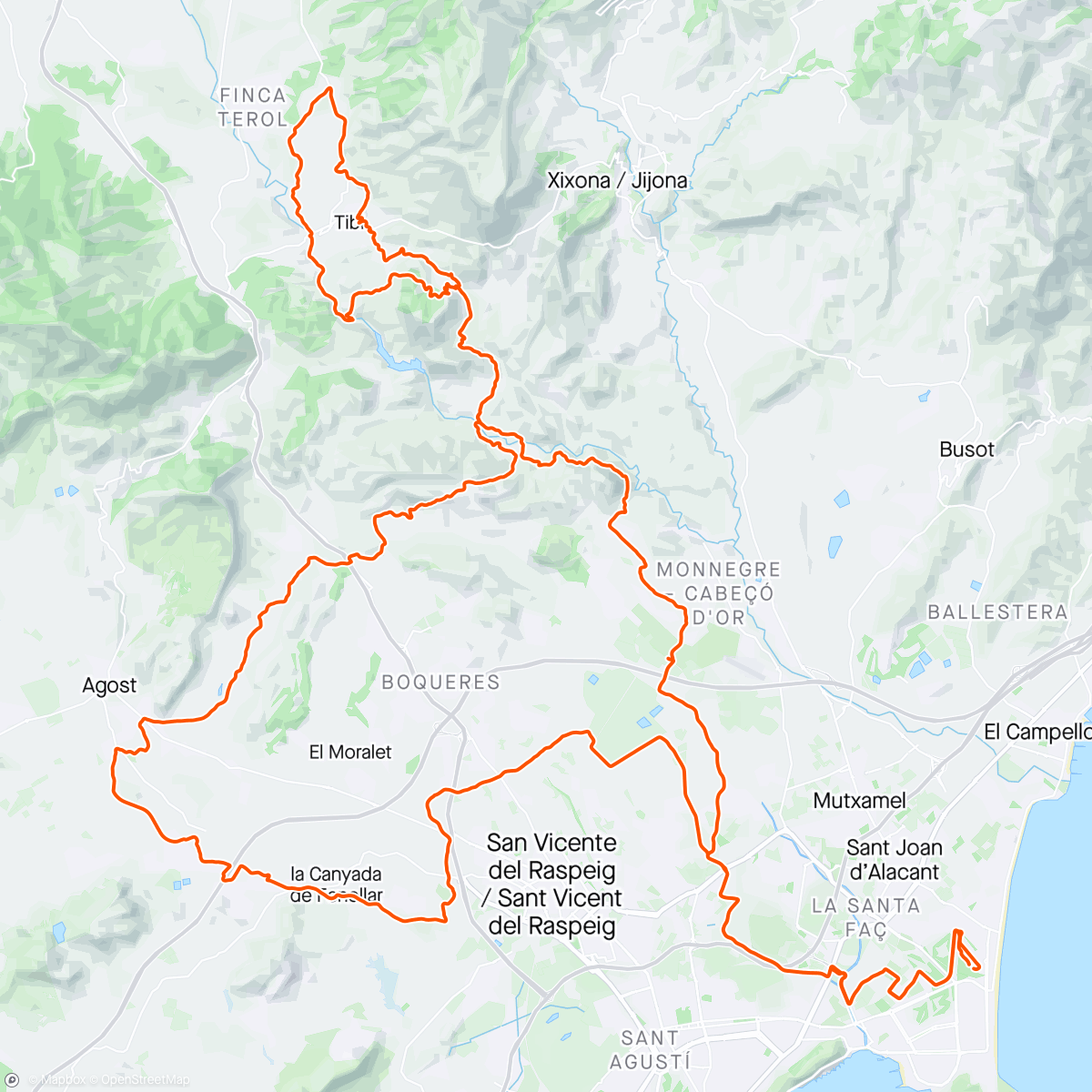 Map of the activity, Iron Gravel 100- toughest ride I've ever done !!!