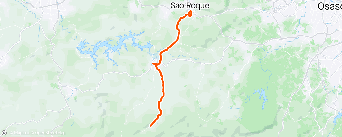 Map of the activity, Pedal🚵‍♂️❤🚵🏿‍♀️São Roque Sertão de Ibiúna com minha💞paixão💑😍