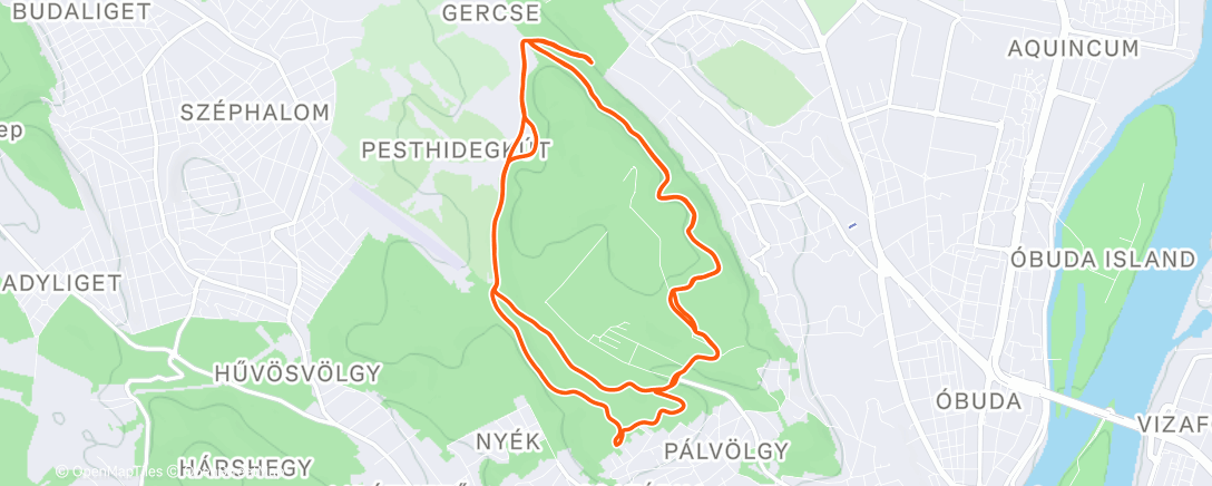 Map of the activity, Bújjék! 🐽🍾