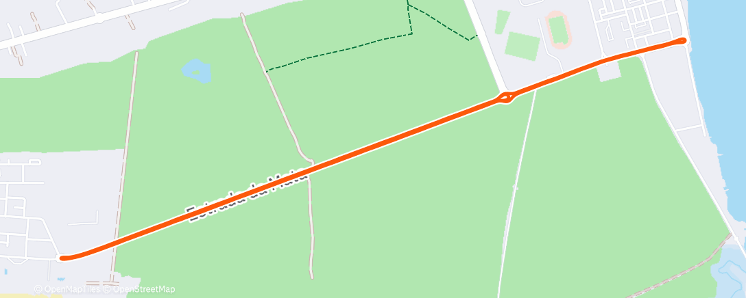 Map of the activity, Progressive 10k