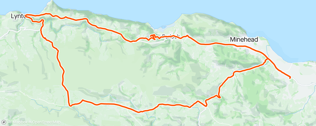 Map of the activity, The great Lynnie Loop