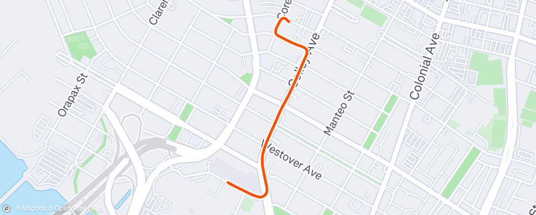 Map of the activity, Afternoon Ride