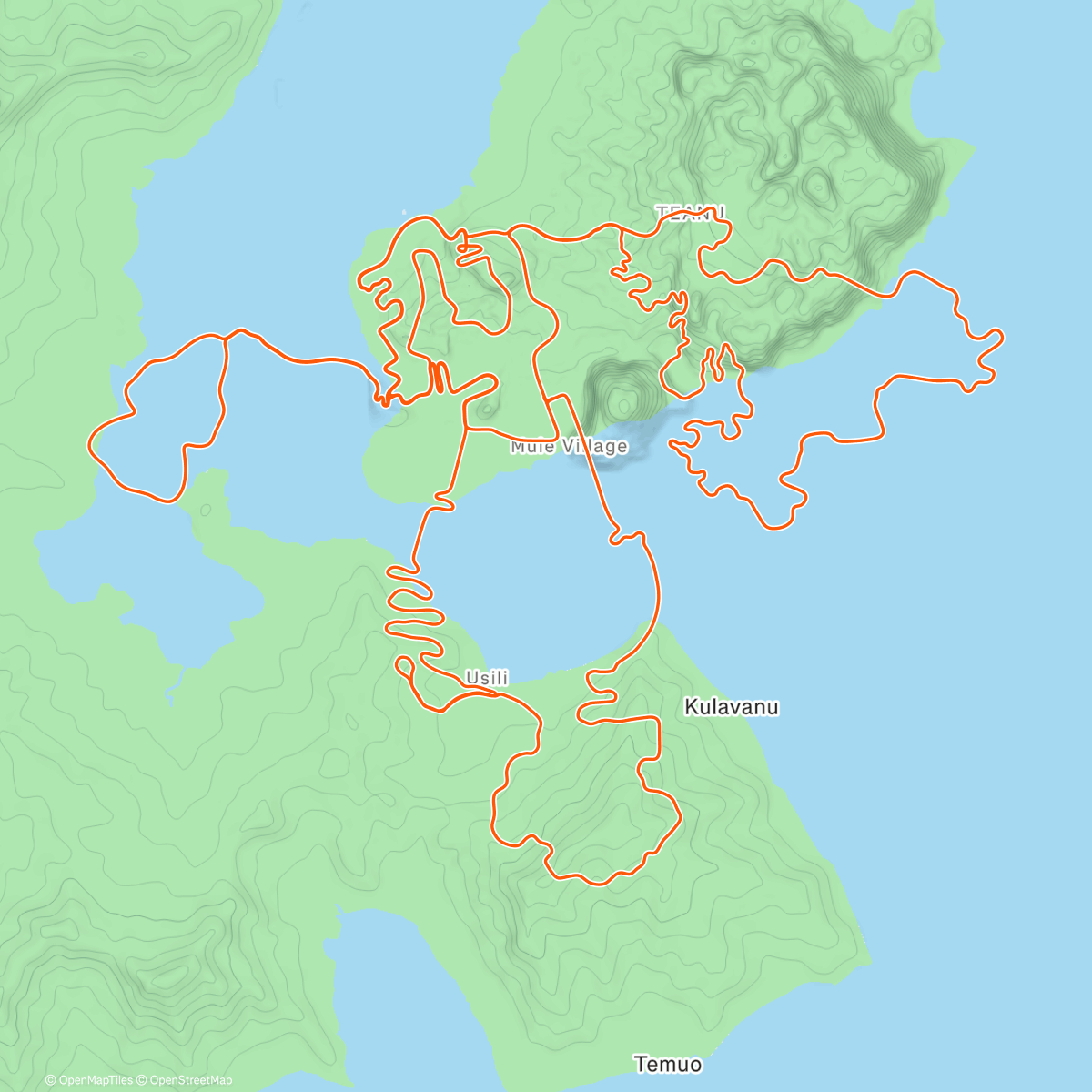 Map of the activity, Always warm, never a gust of wind, and clear skies all day long in our beloved watopia
