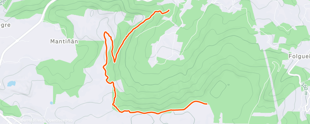 Map of the activity, Frio wn el Xalo