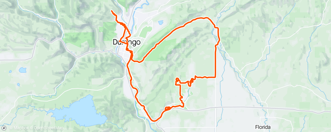 Map of the activity, Devo 3000: We Enjoyed Cycling