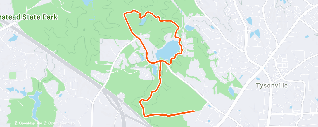 Map of the activity, CBRC trail edition 🤌🏼