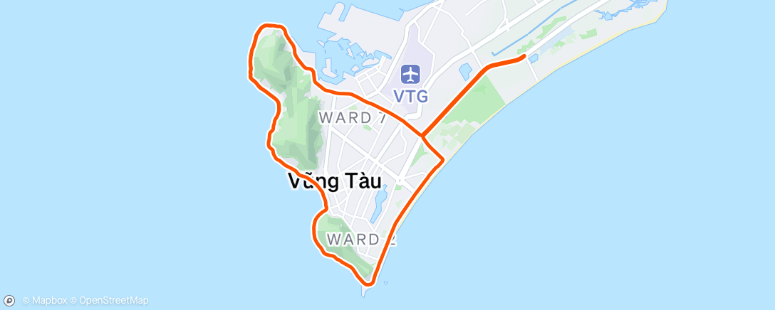 Map of the activity, Long Run For HCMC Sub5