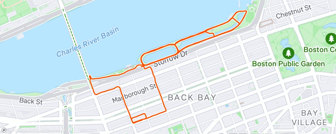 Map of the activity, Jog squad ☝️