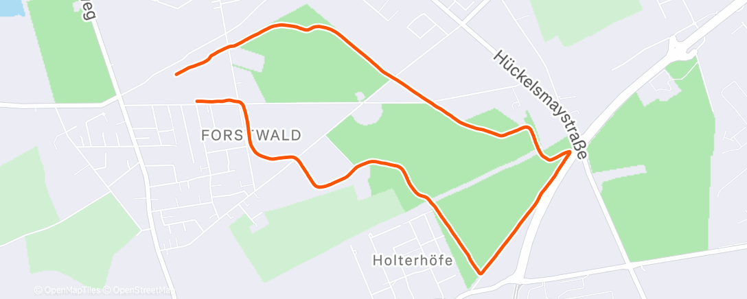 Map of the activity, First one in a While – with Andy